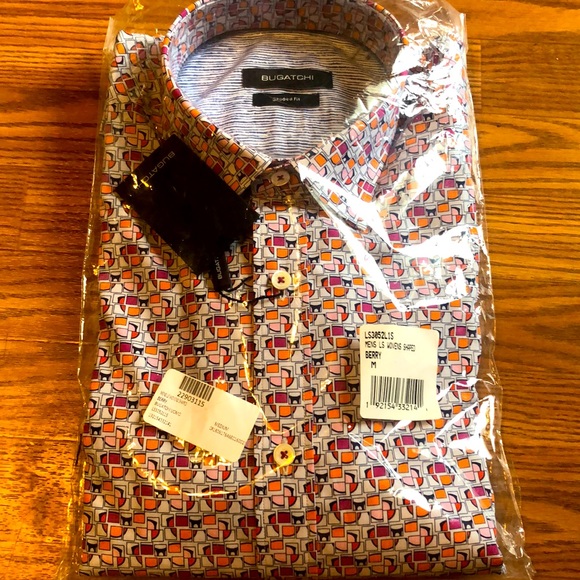 Bugatchi woven button up - Picture 4 of 4